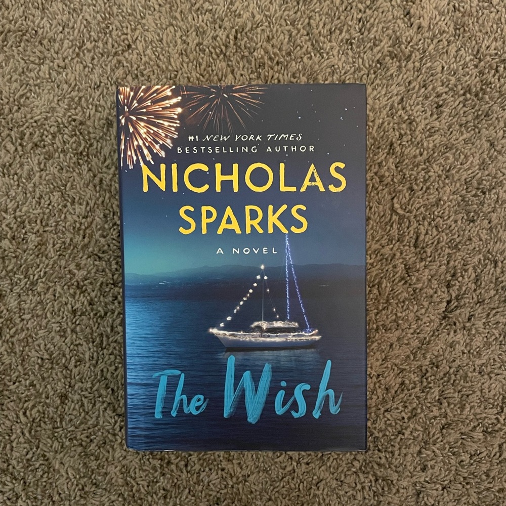 Nicholas Sparks “The Wish” Hardback Book